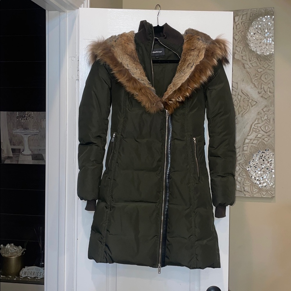 Mackage  Puffer Jacket with Fur Detail